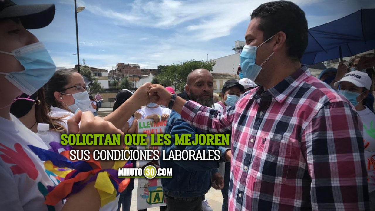 [Video] Protestan en Rionegro las Agentes Educativas de la Primera Infancia