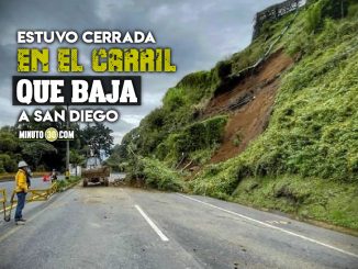¡Solucionado! Retiran el talud de tierra que cayó en Las Palmas, y habilitan la vía 1 Retiran el talud de tierra que cayo en Las Palmas y habilitan la via