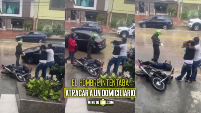 Se-murio-el-presunto-fletero-que-fue-baleado-por-un-Policia Barranquilla