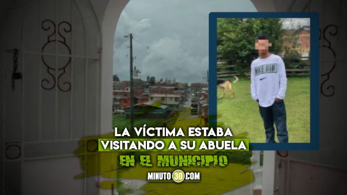 Sicarios-asesinaron-a-un-adolescente-en-La-Union-Antioquia La Unión