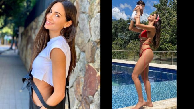 El curioso 'ritual' que usa Valerie Domínguez para hacer dormir a su bebé El curioso 'ritual' que usa Valerie Domínguez para hacer dormir a su bebé