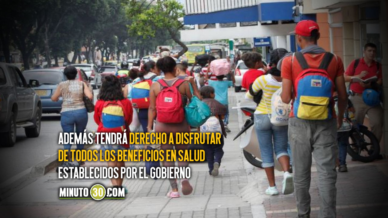 Venezolanos podrán afiliarse a EPS de su elección con el Permiso de Protección Temporal