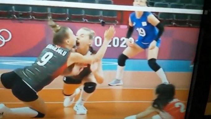 Voleibol jugadora tokio 2021