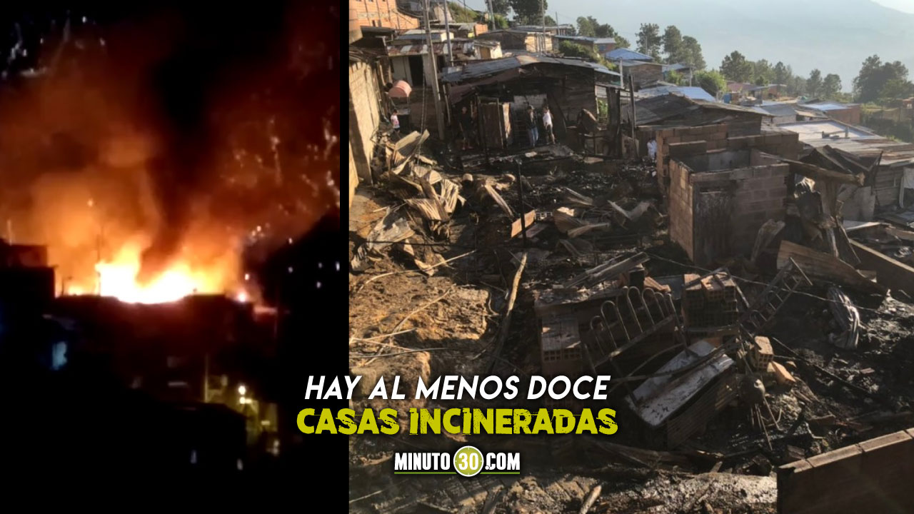 Voraz incendio se presentó esta madrugada en el barrio Nueva JerusalénVoraz incendio se presentó esta madrugada en el barrio Nueva Jerusalén de Bello de Bello