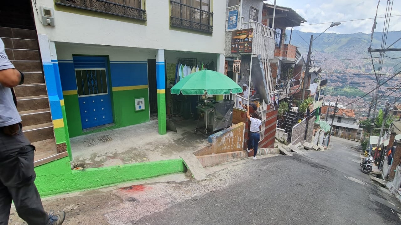 ¡Qué impresión! Hombre se prendió fuego en el barrio El Popular 3 El Popular