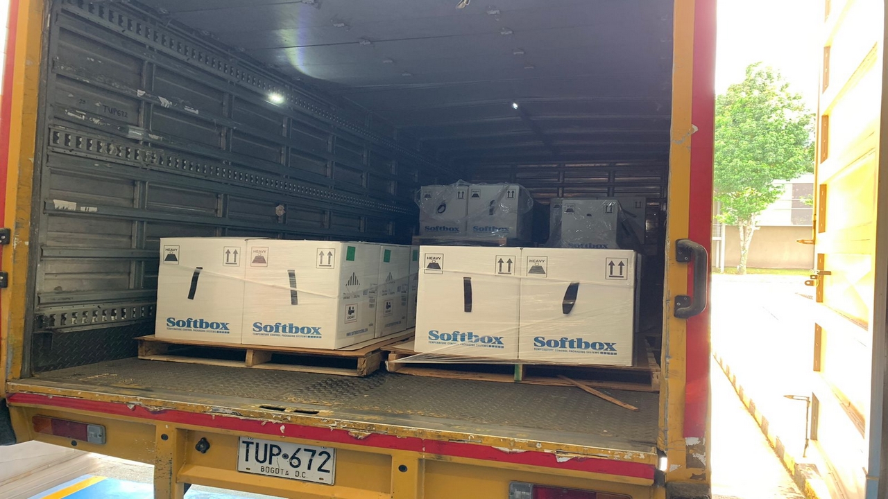 ¡Siguen llegando! Colombia recibió más de 380.000 dosis de la vacuna contra el Covid de Pfizer 2 Covid-19