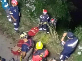 FOTOS. Carro se fue a un abismo en Palmitas: Dos personas lesionadas 1 abismo palmitas home