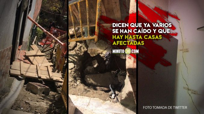 Denuncian mal estado de calles en El Popular 2 Denuncian mal estado de calles en El Popular 2