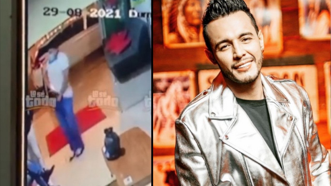 Le apuntó con una pistola, Alexis Escobar víctima de robo en el lobby de un hotel en Medellín