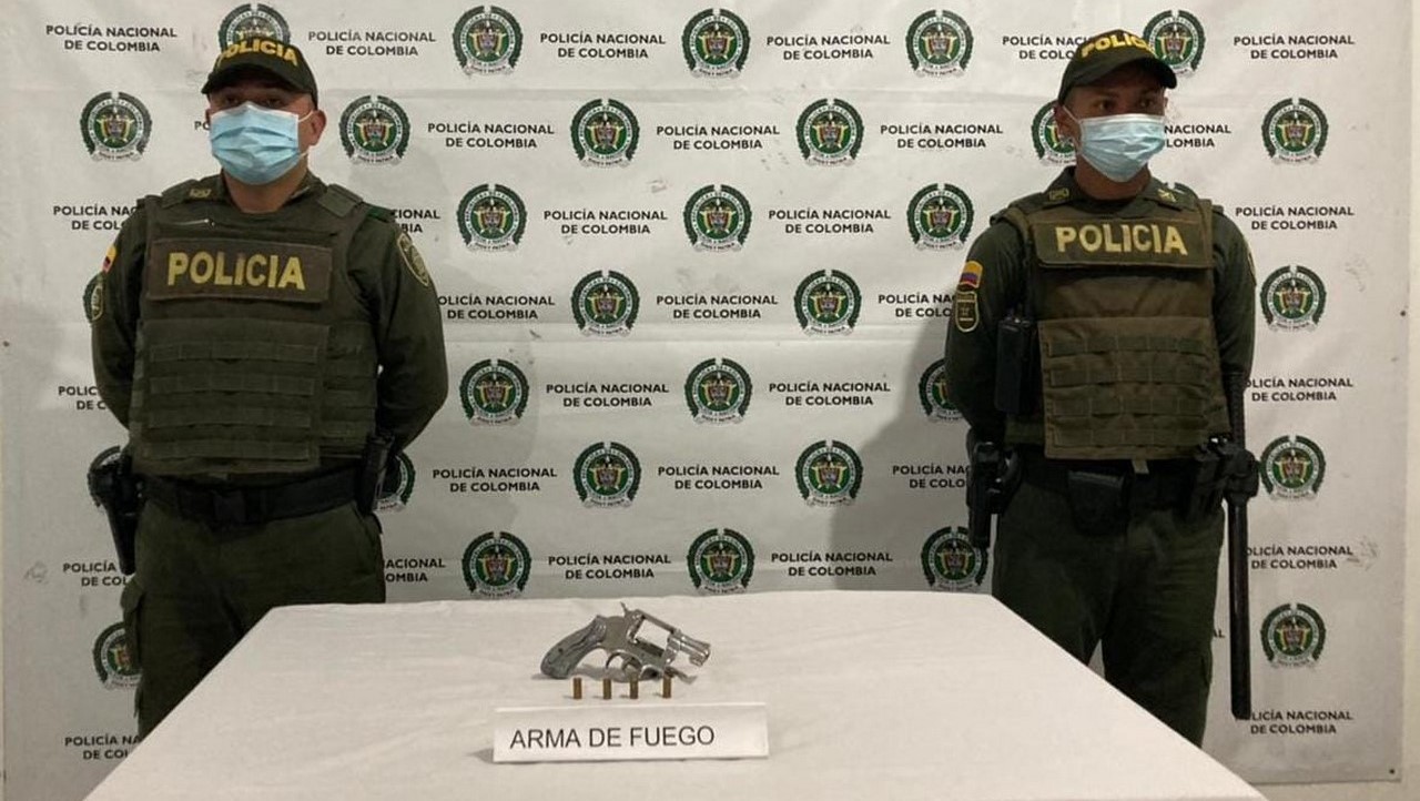 En Sonsón entregaron voluntariamente un revólver calibre 38