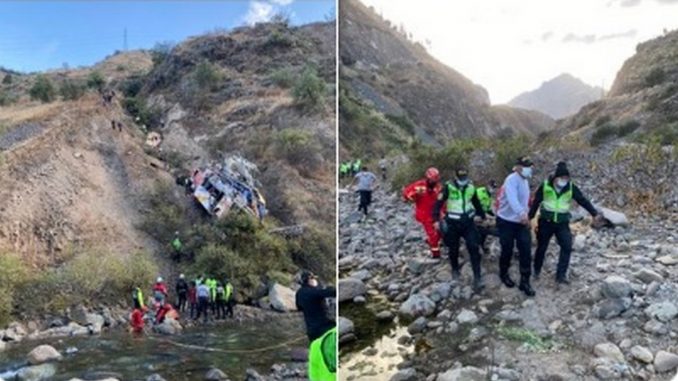 bus accidente peru