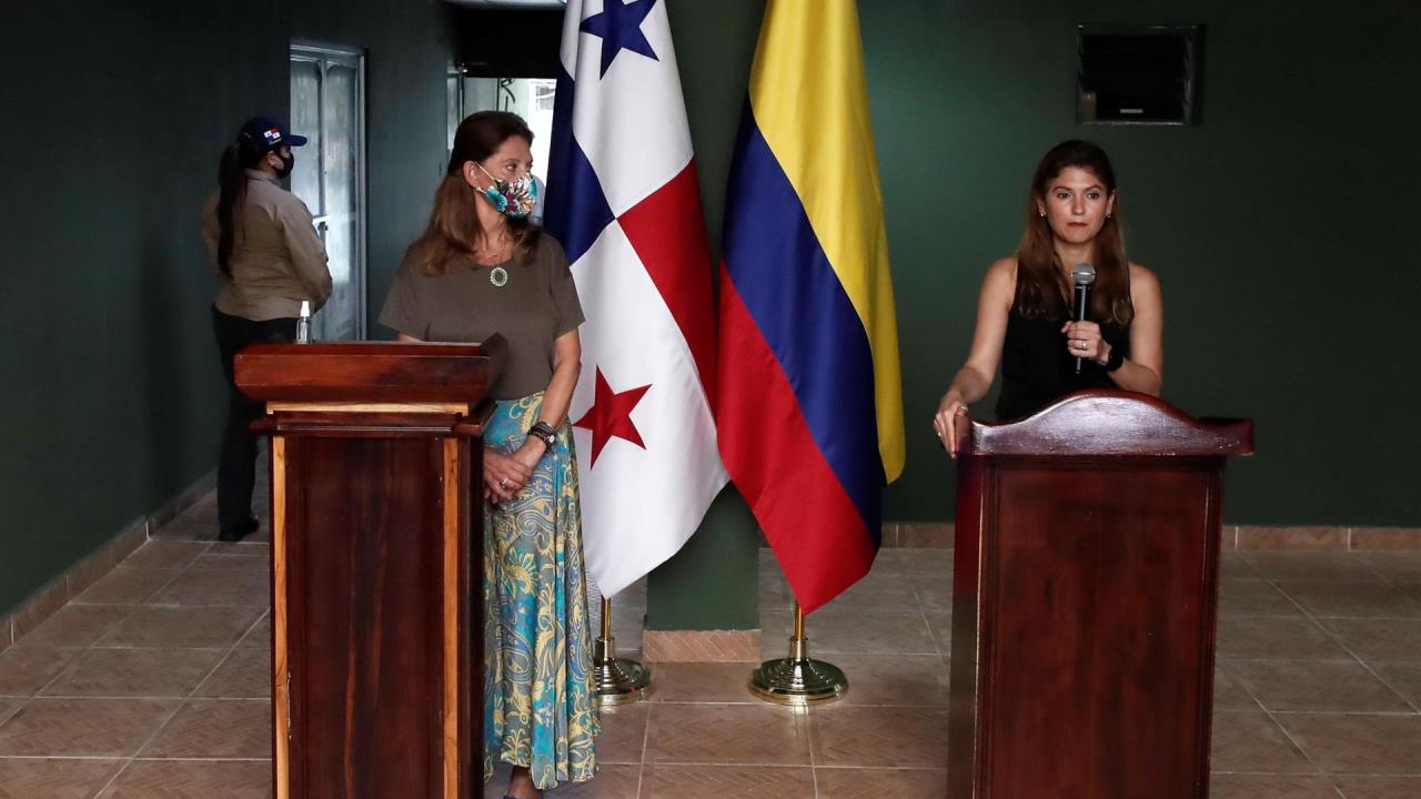 canciller colombia panama control migrantes