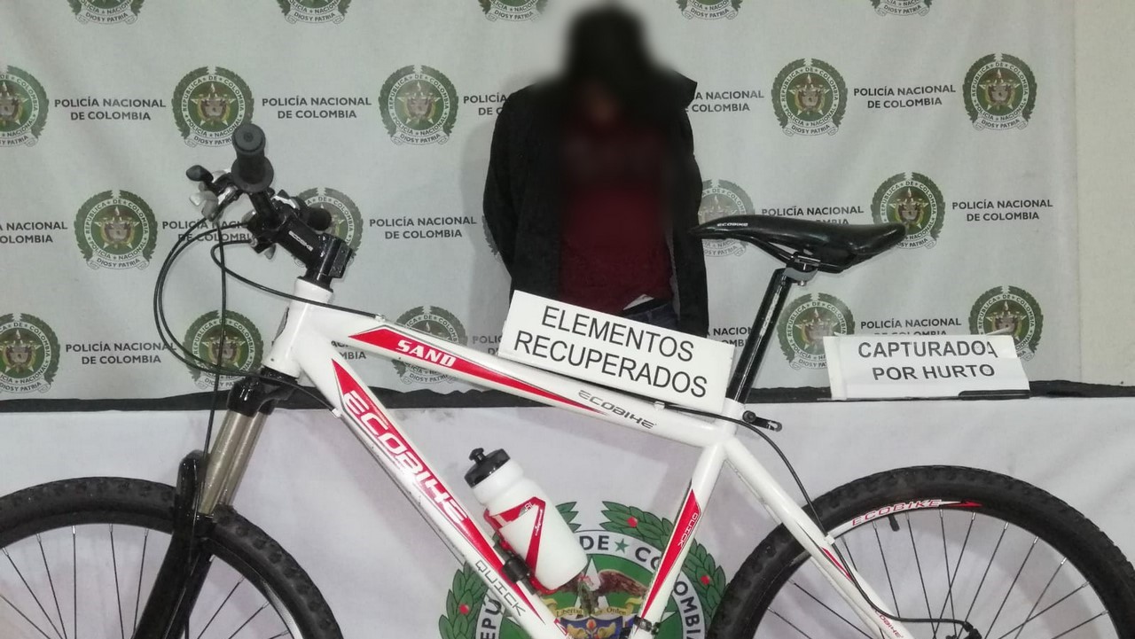 Lo cogieron después de hurtar 'bici' en el barrio Estación Villa