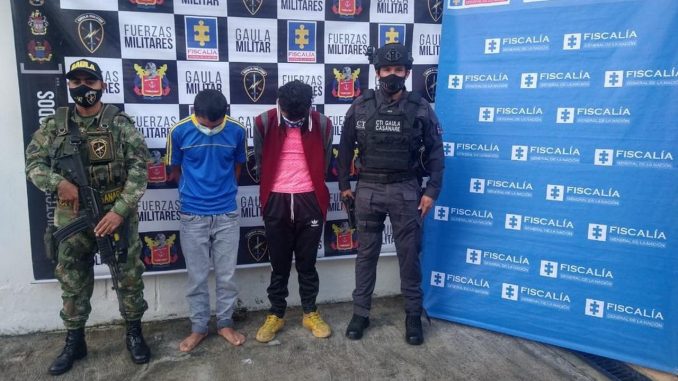 Cayeron dos presuntos integrantes del GAOR 'Subestructura 2 Cayeron dos presuntos integrantes del GAOR 'Subestructura 2