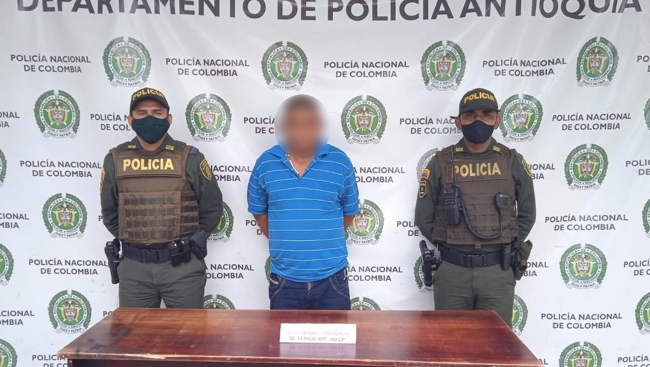 Lo cogieron en Marinilla por acto sexual abusivo con menor