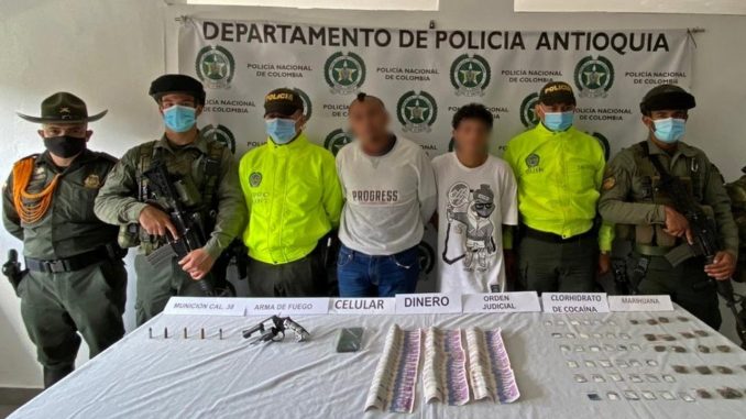 Cogieron en Andes a dos presuntos integrantes de 'Los Guadalupes' Cogieron en Andes a dos presuntos integrantes de 'Los Guadalupes'