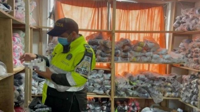 contrabando mercancia bogota operativo