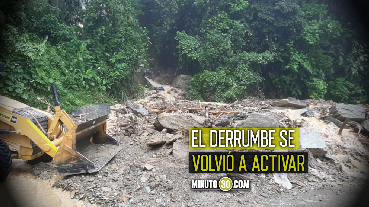 Volvieron a cerrar totalmente la vía en el sector La culebra - Valdivia