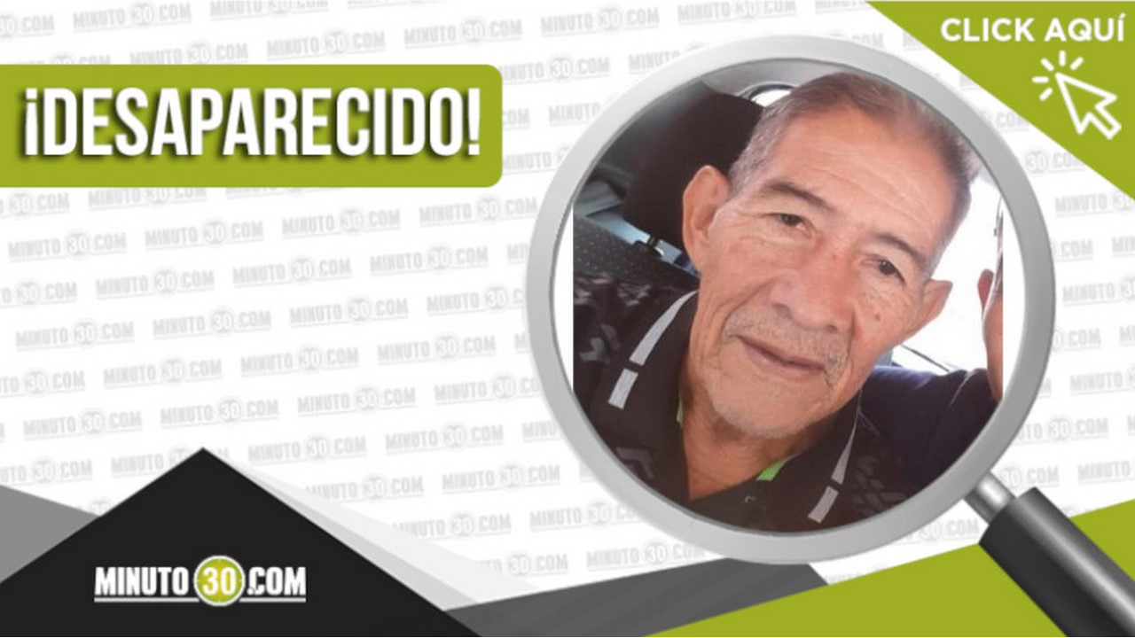 Armando Giraldo está desaparecido, lo vieron por última vez en el Puente de Bulerías