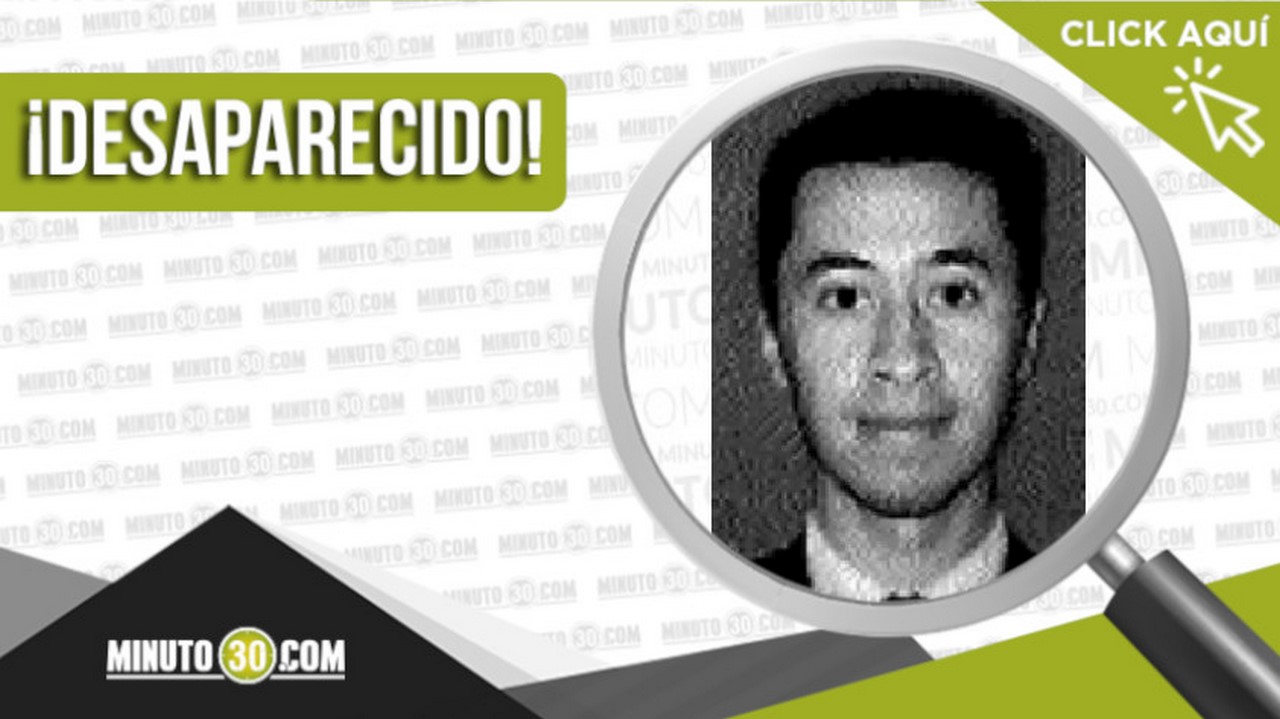 Huber Alexander Jiménez Ramírez desaparecido