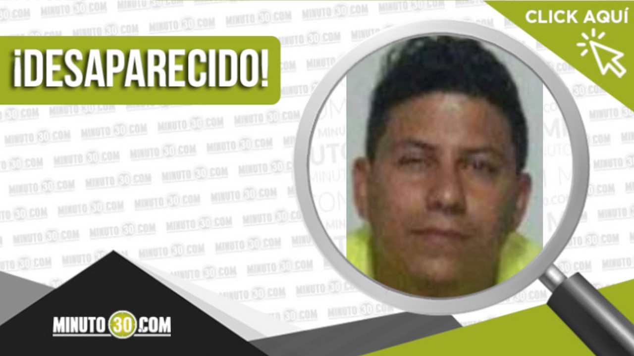 Pablo César Bustamante León desaparecido