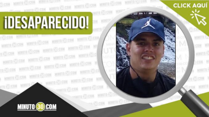 Edward Benítez Herazo desaparecido Edward Benítez Herazo desaparecido