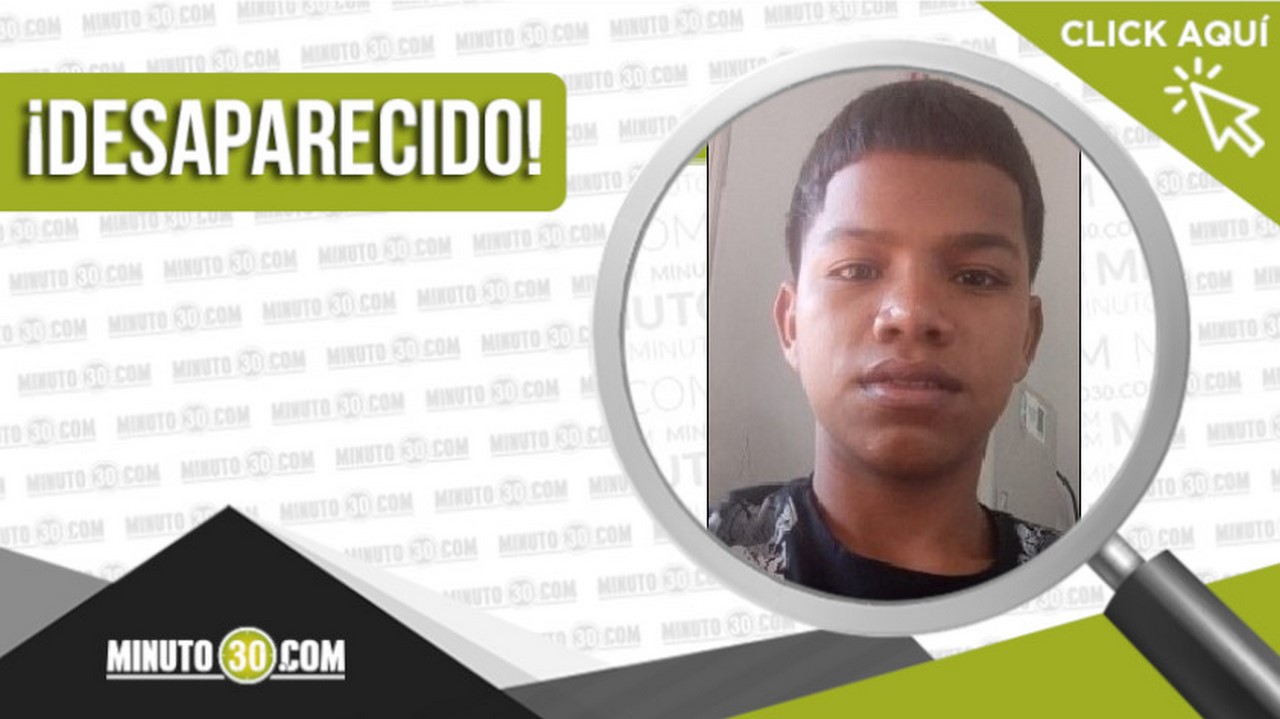 Hamilton Montes Restrepo desaparecido