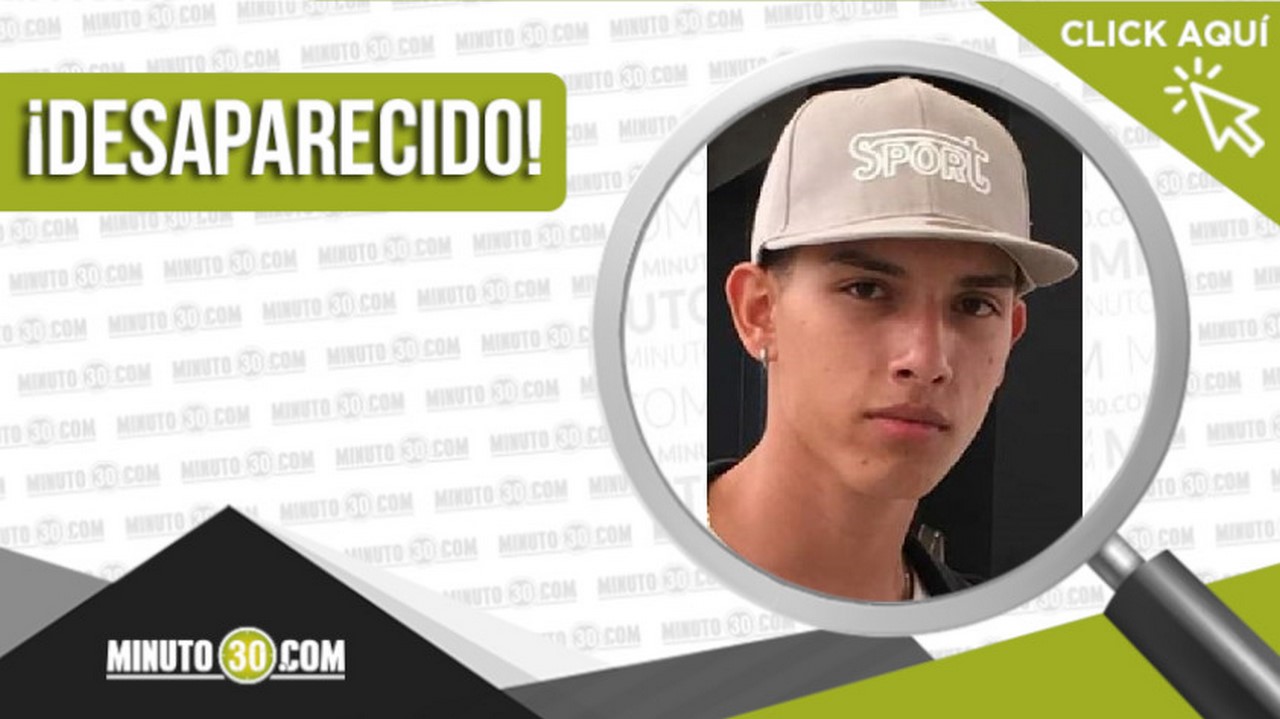 Cristian Camilo Cardona Muñoz desaparecido