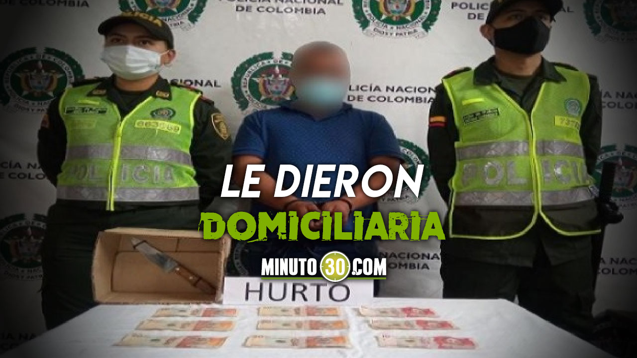 ¡Qué 'joyita'! Con cuchillo en mano se fue a robar a reconocida casa de apuestas