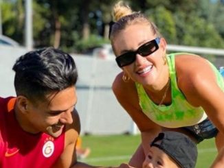 Tras dar los primeros pasos, hijo de Falcao se llevó las miradas por jugar con la pelota 1 falcao jugando pelota hijo