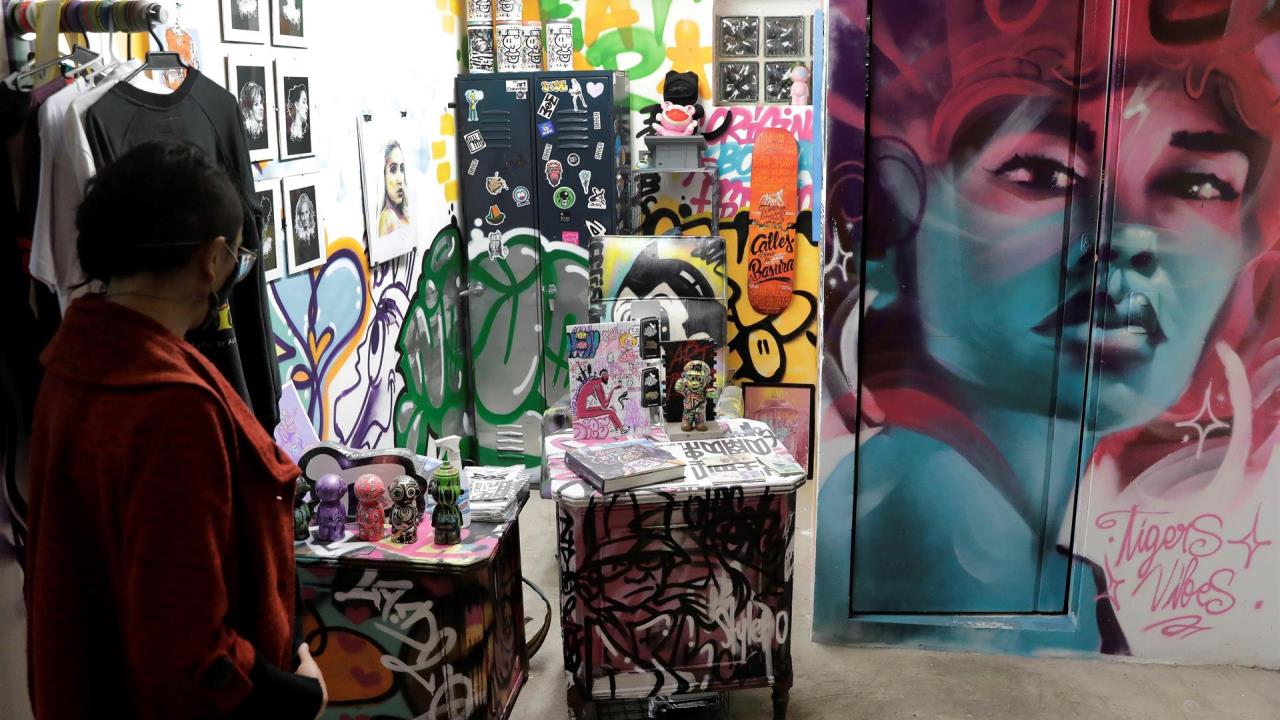 grafitis bogota exposicion