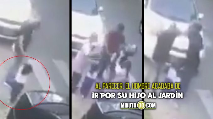 Por el Estadio atracaron a un hombre que iba con su pequeño Por el Estadio atracaron a un hombre que iba con su pequeño
