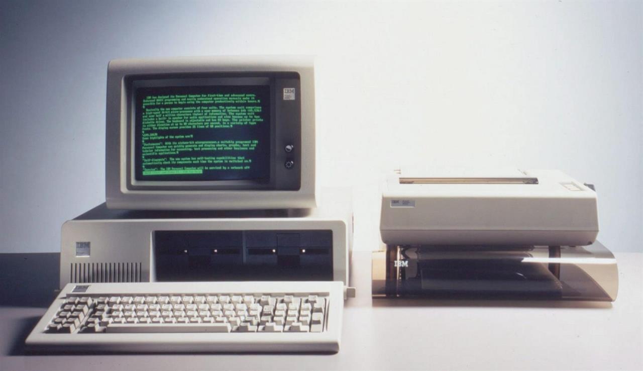 IBM PC: 40 años del ordenador que revolucionó la computación personal 1 ibm