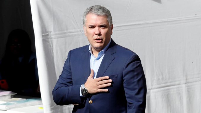 Iván Duque. EFE/Mauricio Dueñas Castañeda Duque