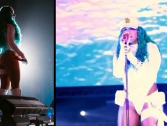 'No aguantó': la chillada que pegó Karol G tras cantar canción que le dedicó a Anuel AA 1 karol g llorando anuel
