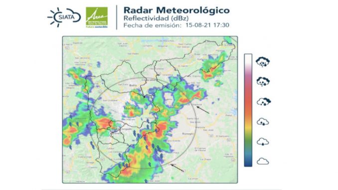 Saque la sombrilla: Llueve fuerte en Medellín Saque la sombrilla: Llueve fuerte en Medellín