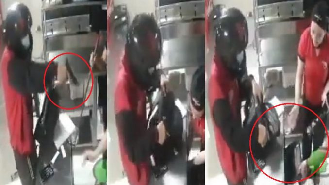 Ladrón en Itagüí dejó vacía la caja de un local de comidas en el barrio Ferrara Ladrón en Itagüí dejó vacía la caja de un local de comidas en el barrio Ferrara