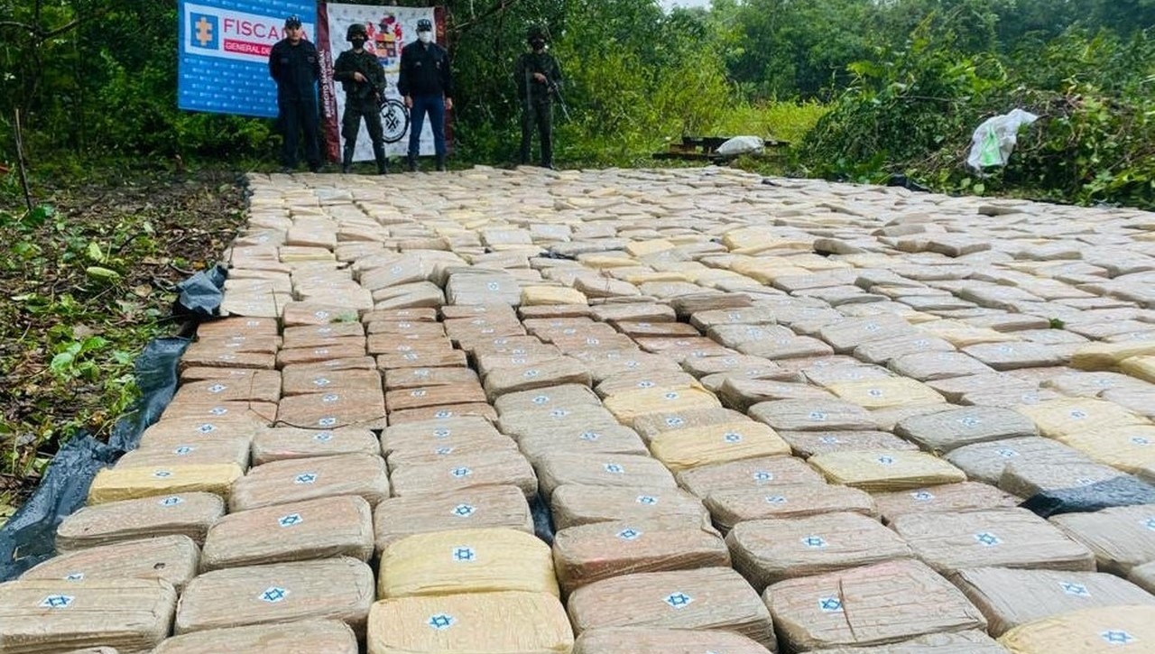 Incautaron más de media tonelada de 'creepy' del ELN