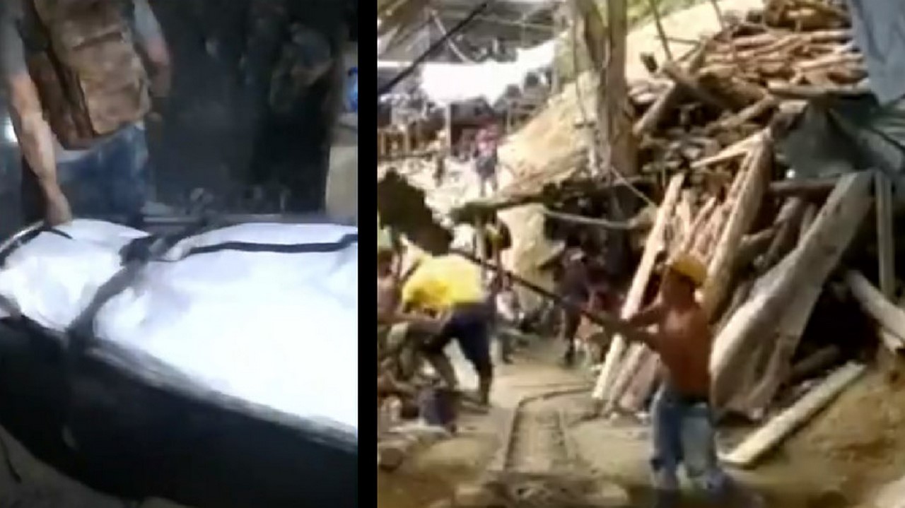 Tres mineros murieron por accidentes en dos socavones de Marmato, Caldas