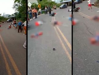 Aparatoso accidente dejó 3 personas fallecidas y 1 herida de una familia 1 muertos