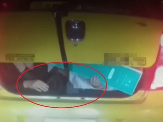 VIDEO: ¡Qué peligro! Pillaron a un taxista transportando dos niñas en el baúl 1 Pillaron a un taxista transportando dos niñas en el baúl