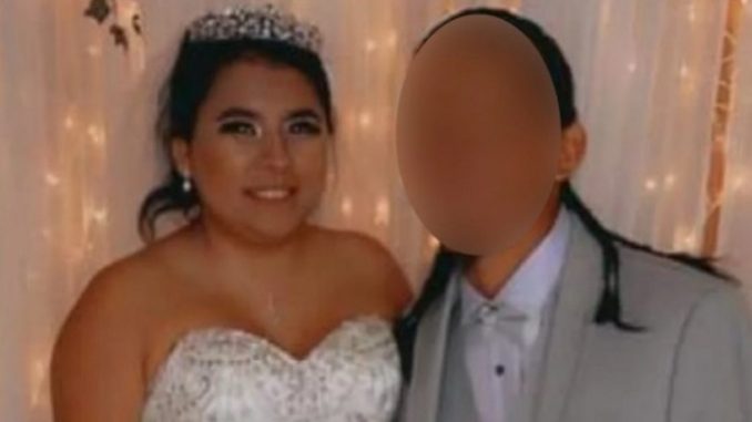 novia mujer accidente boda