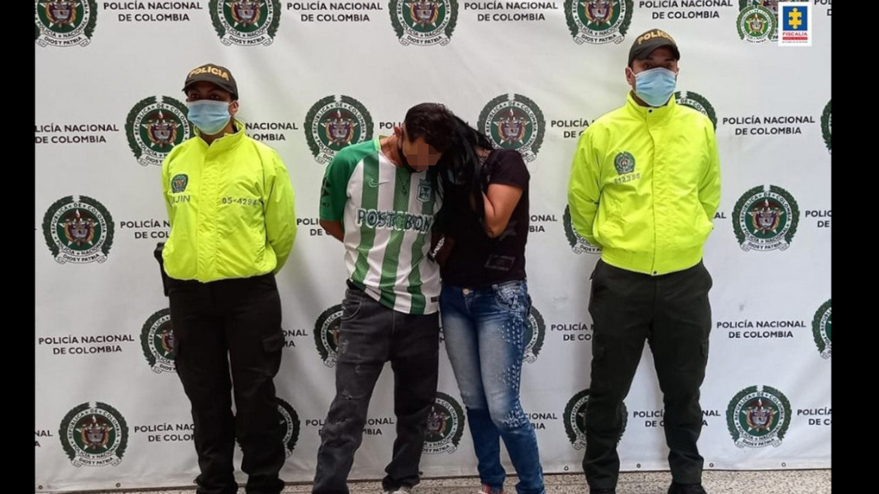 Encarcelaron a estos dos acusados de la muerte de una mujer en Medellín