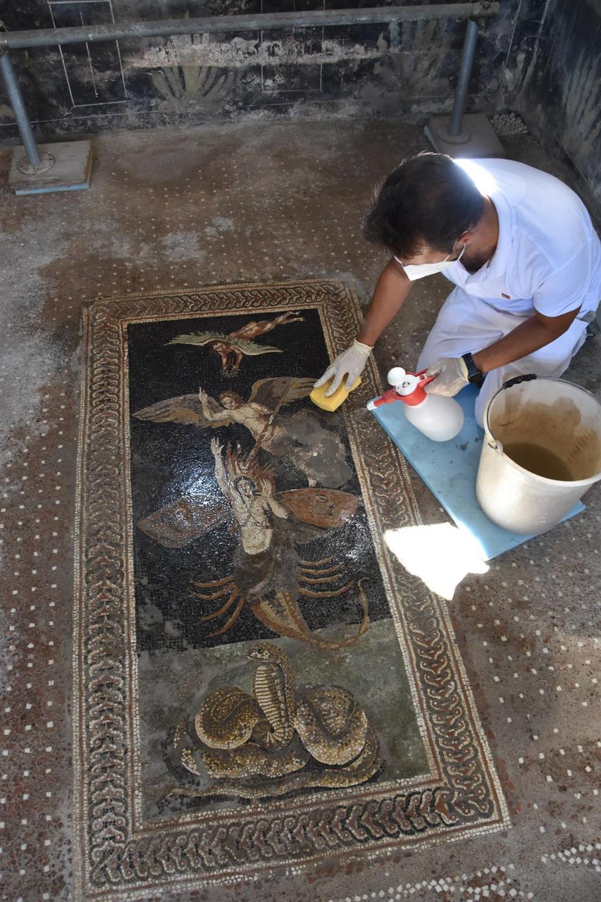 FOTOS: Pompeya se enriquece con la apertura al público de un excepcional termopolio 3 pompeya4