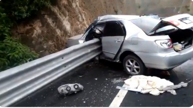 presentadora fallecio accidente