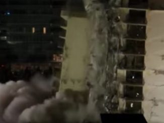 Filtran primeros videos tras derrumbe del edificio en Miami 1 primeros videos derrumbe edificio miami