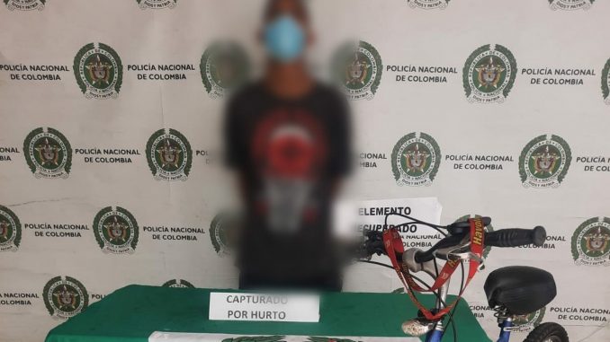 Capturado por robarle la bicicleta a anciano en Medellín Capturado por robarle la bicicleta a anciano en Medellín