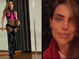 Se desgarró el cuello, Sara Corrales tuvo tremendo accidente aprendiendo pole dance 1 sara corrales 3