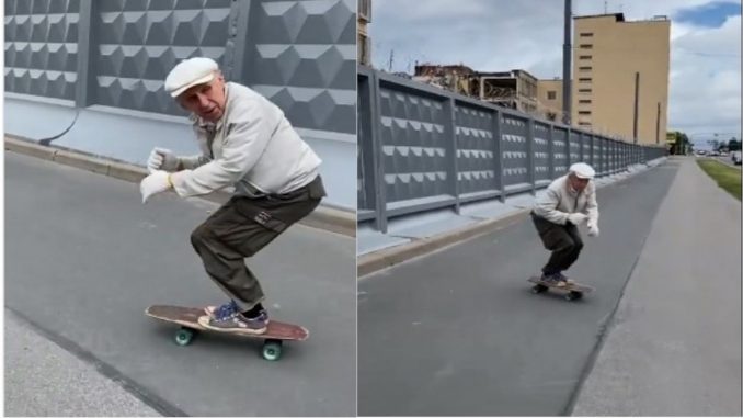 skater de 73 años skater de 73 años