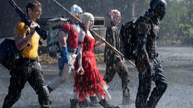 Fotografía cedida por Warner Bros./DC Comics que muestra a la actriz Margot Robbie durante una escena de la película "The Suicide Squad". EFE/Cortesía Warner Bros./DC Comics The Suicide Squad